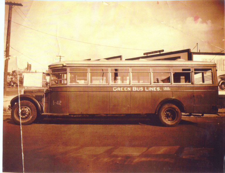 Green Bus Lines NYC Railways were dismantled in favor of bus franchising.