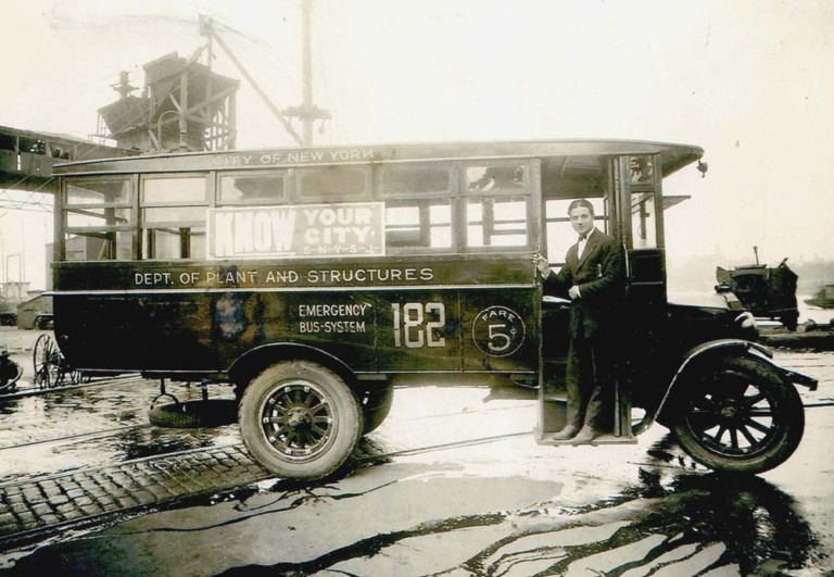 Sicurelli emergency bus system from the 1930s